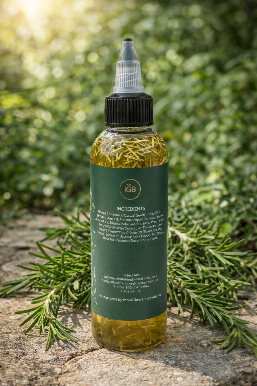 🌿 Scalp Stimulating Hair Growth Oil